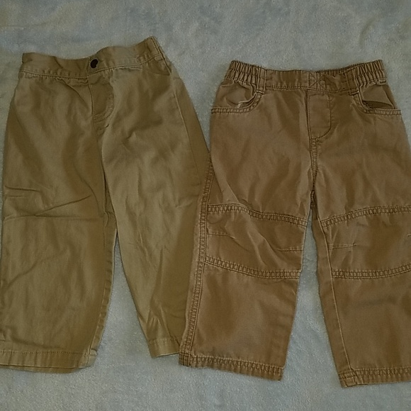 khaki pants with elastic bottoms